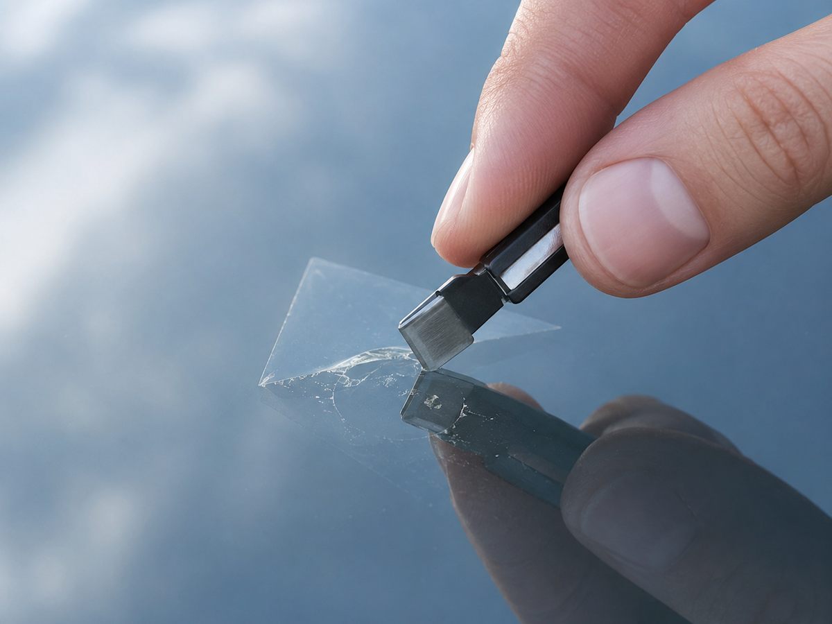GlassFix™ – Kit de réparation pour petits impacts de pare-brise