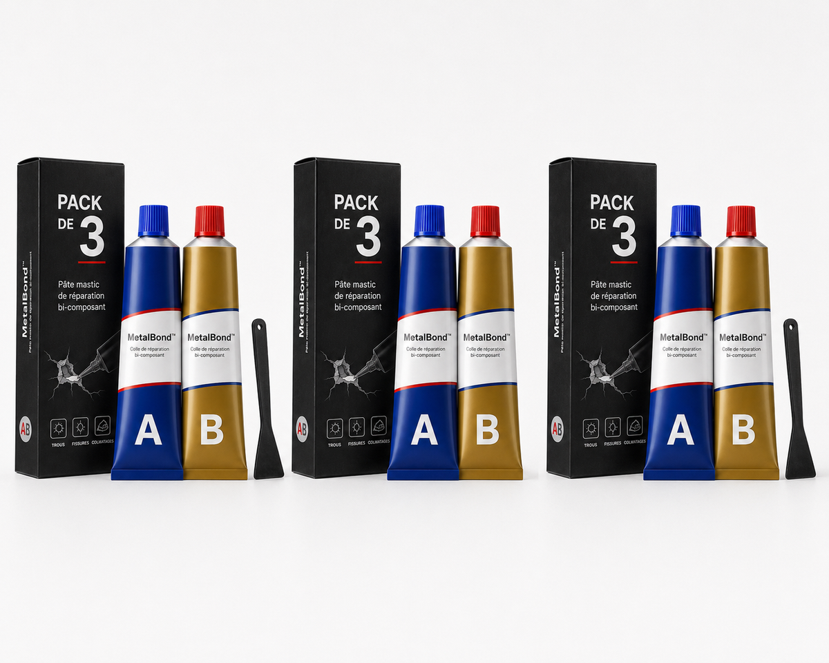Metalbond™ – Pâte Mastic de Réparation pour Trous et Fissures