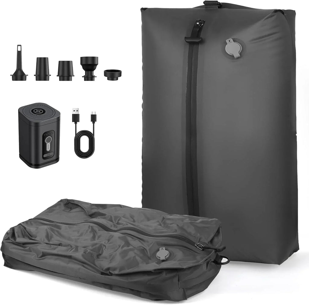 VakuStore™ – Sac de Compression Sous Vide 17L avec Pompe Électrique