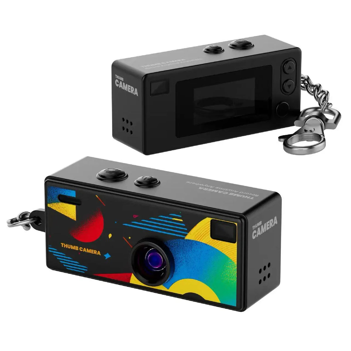 RetroSnap™ – Mini appareil photo rétro porte-clés 1080P