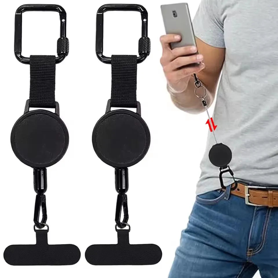 PhoneGuard™ – Support rétractable anti-chute pour téléphone