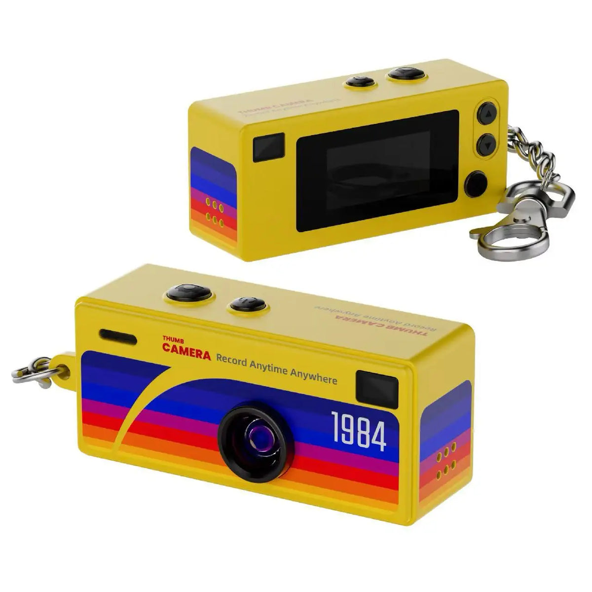 RetroSnap™ – Mini appareil photo rétro porte-clés 1080P
