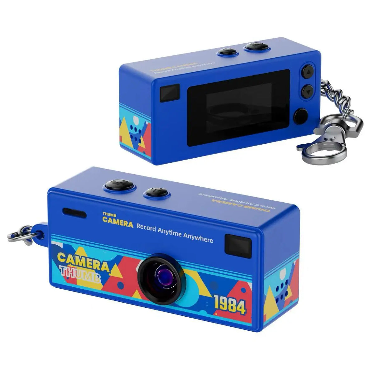 RetroSnap™ – Mini appareil photo rétro porte-clés 1080P