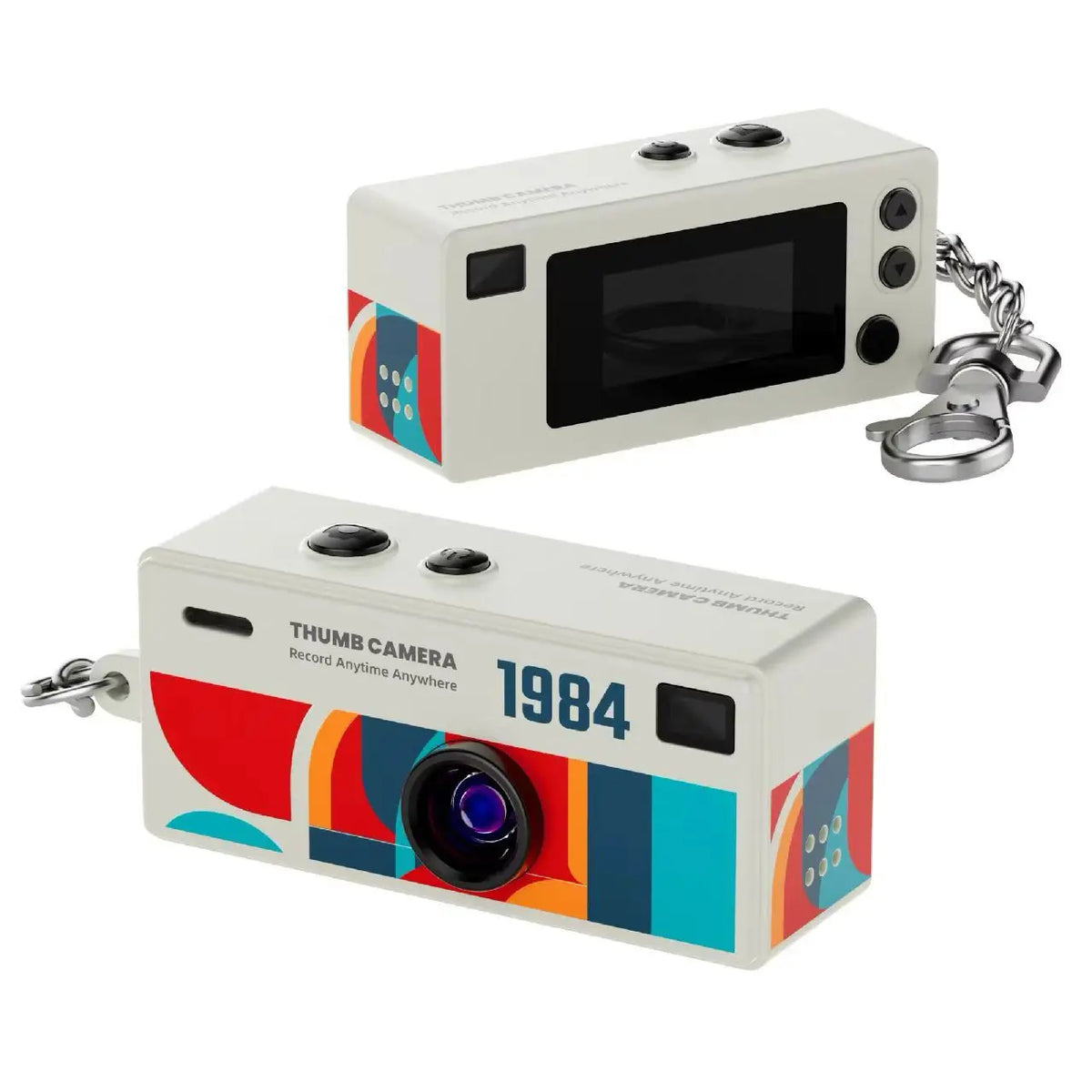 RetroSnap™ – Mini appareil photo rétro porte-clés 1080P