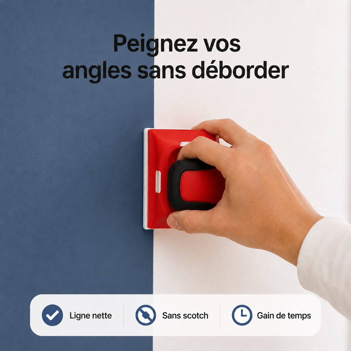 PaintEdge™ – Applicateur coupe-bordure pour peinture
