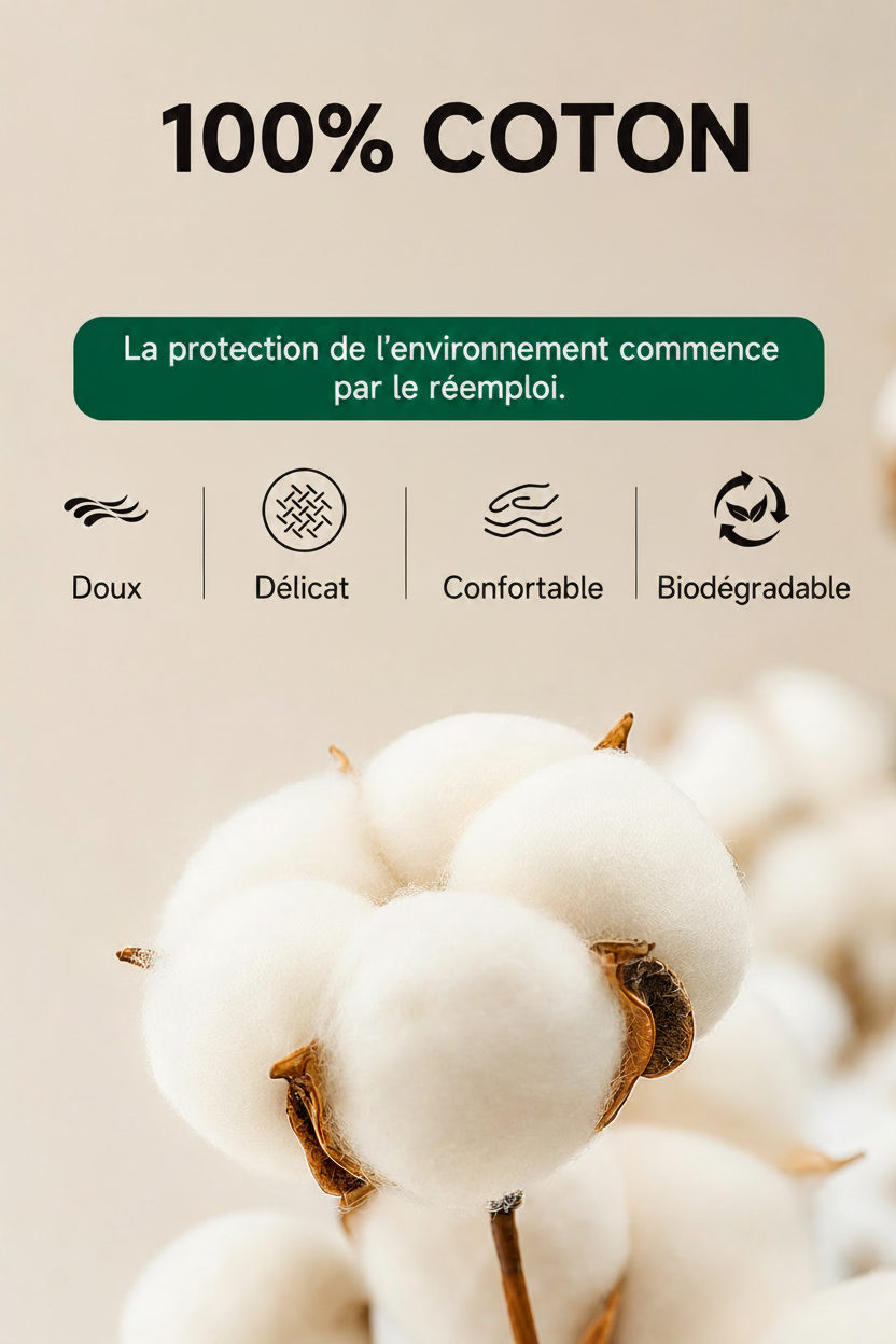 BeeBread™ – Sac à pain réutilisable en coton et cire d’abeille